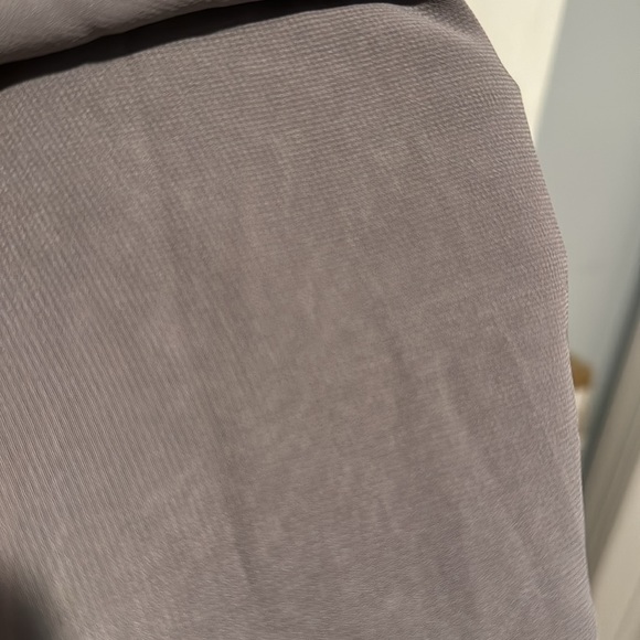 Grey Chiffon Tank Top - Picture 3 of 4